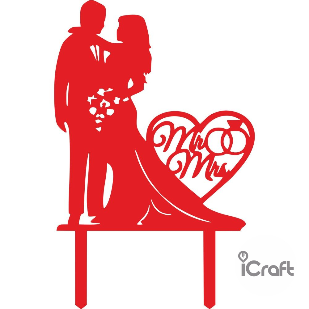 Cake Topper Wedding 2 - 2
