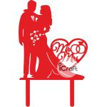 Cake Topper Wedding 2 - 2