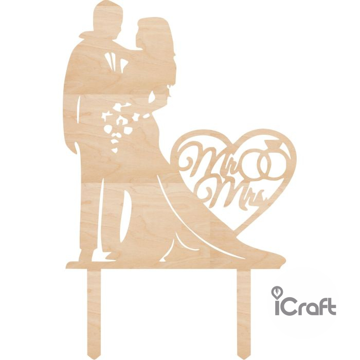 Cake Topper Wedding 2 - 4