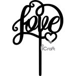 Cake Topper Love 4 - 1