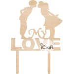Cake Topper My Love - 4