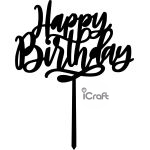 Cake Topper happy birthday 2 - 1