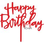 Cake Topper happy birthday 5 - 2