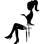 Cake Topper Woman 2 - 1