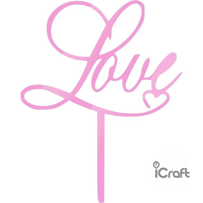 Cake Topper Love 1 - 7