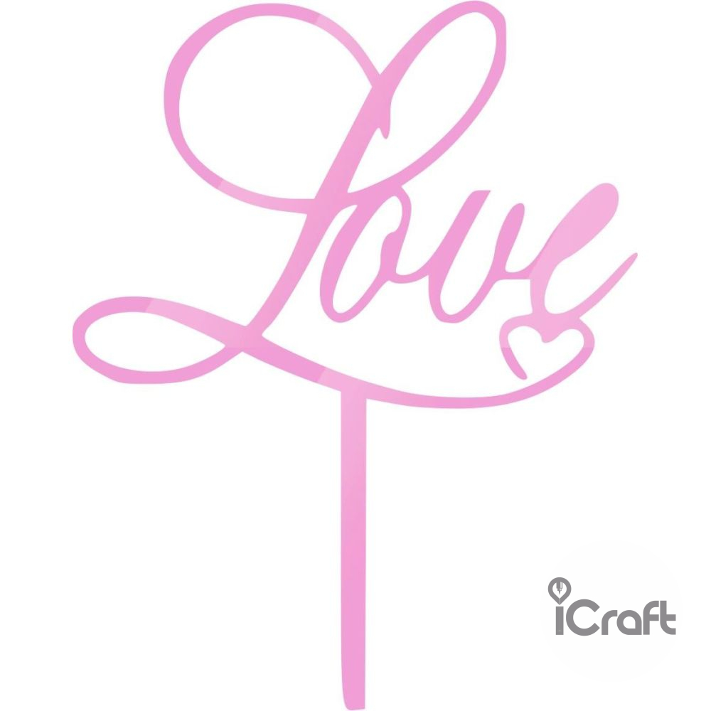 Cake Topper Love 1 - 7