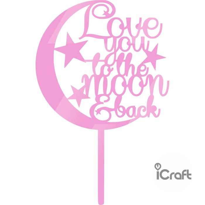 Cake Topper Moon - 7
