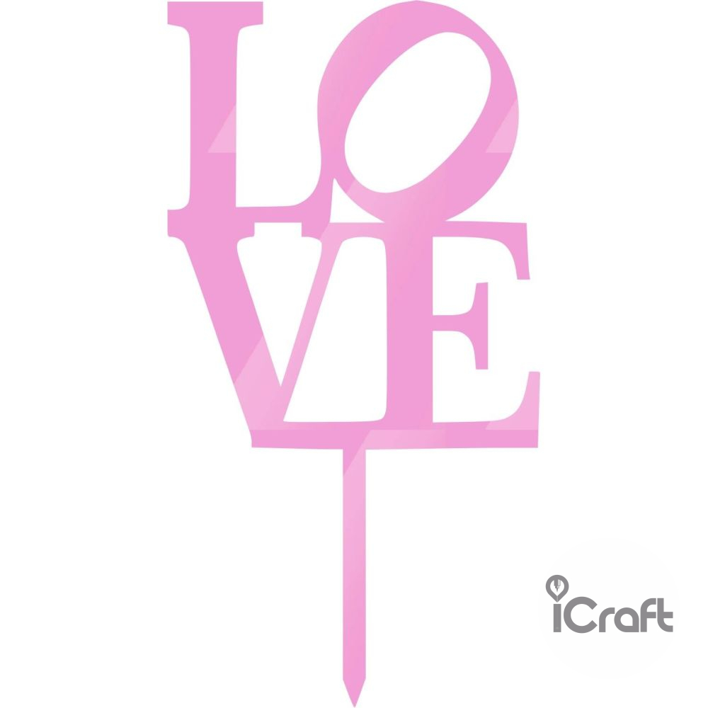 Cake Topper Love 2 - 7