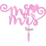 Cake Topper Mr & Mrs 5 - 7