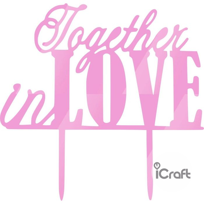 Cake Topper Together in Love - 7