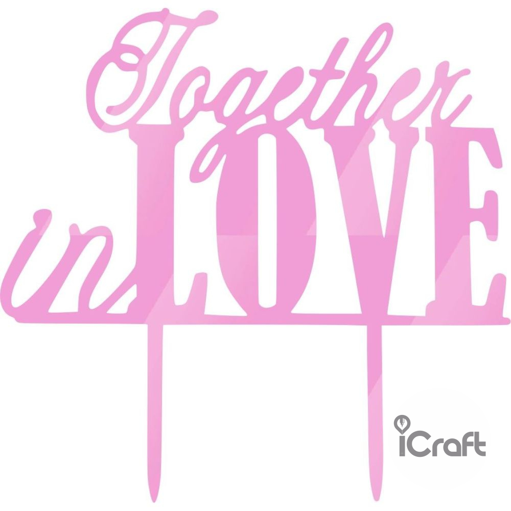 Cake Topper Together in Love - 7