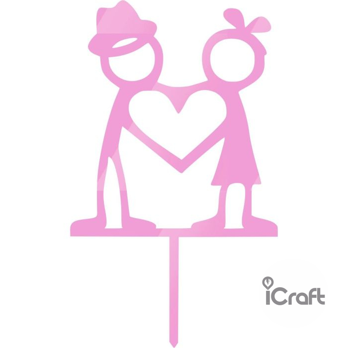 Cake Topper Love 3 - 7