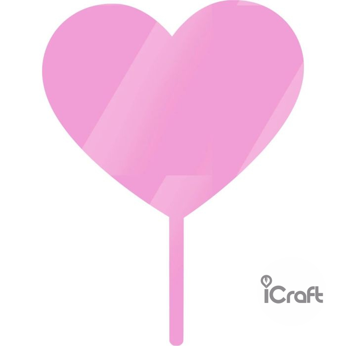 Cake Topper Heart - 6