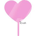 Cake Topper Heart - 6