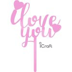 Cake Topper I love You - 6