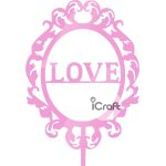 Cake Topper Love Frame - 6
