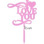 Cake Topper I Love you 2 - 6