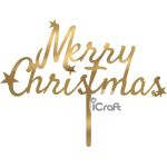 Cake Topper Merry Christmas 2 - 4