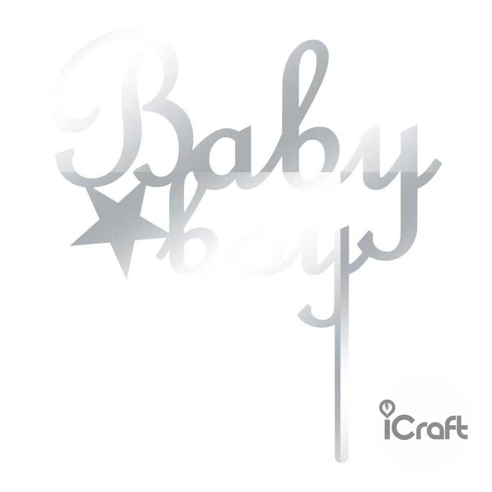 Cake Topper Baby Boy - 8
