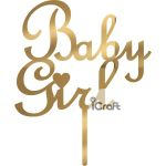 Cake Topper Baby Girl - 5