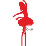 Cake Topper Ballerina 1 - 2