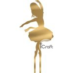 Cake Topper Ballerina 1 - 6