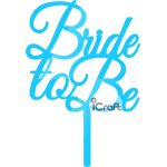 Cake Topper Bride to be 2 - 4