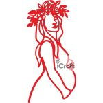 Cake Topper Woman Pregnant - 2