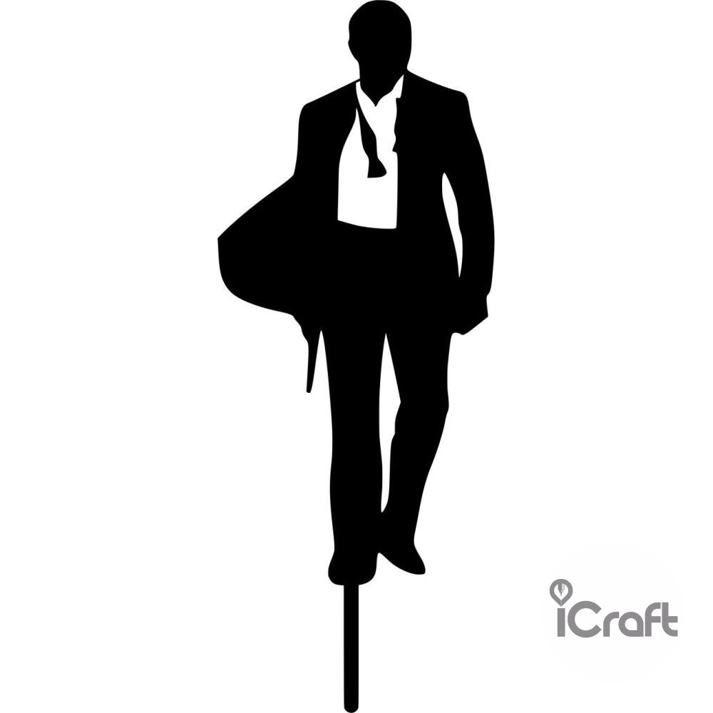 Cake Topper James Bond 2 - 1