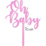Cake Topper Oh Baby - 7