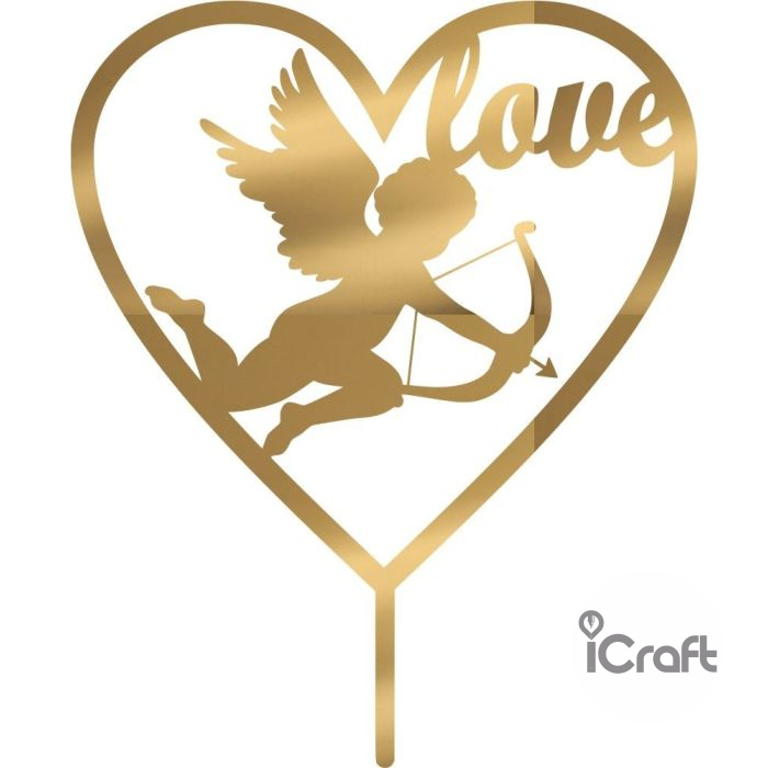 Cake Topper Love 5 - 6