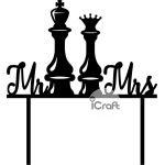 Cake Topper Mr & Mrs 5 - 1