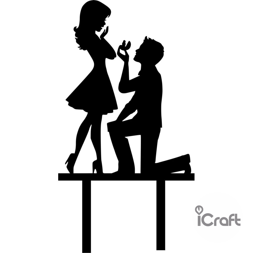 Cake Topper Wedding 3 - 1