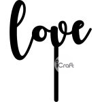 Cake Topper Love 6 - 1