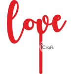 Cake Topper Love 6 - 2