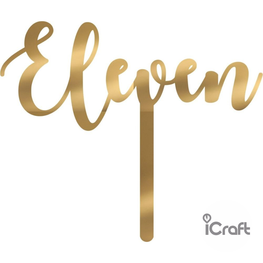 Cake Topper Eleven - 6