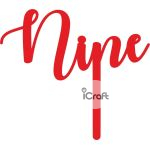 Cake Topper Nine - 2