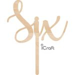 Cake Topper Six - 5