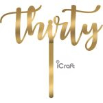 Cake Topper thirty - 6