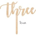 Cake Topper Three - 5