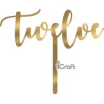 Cake Topper Twelve - 6