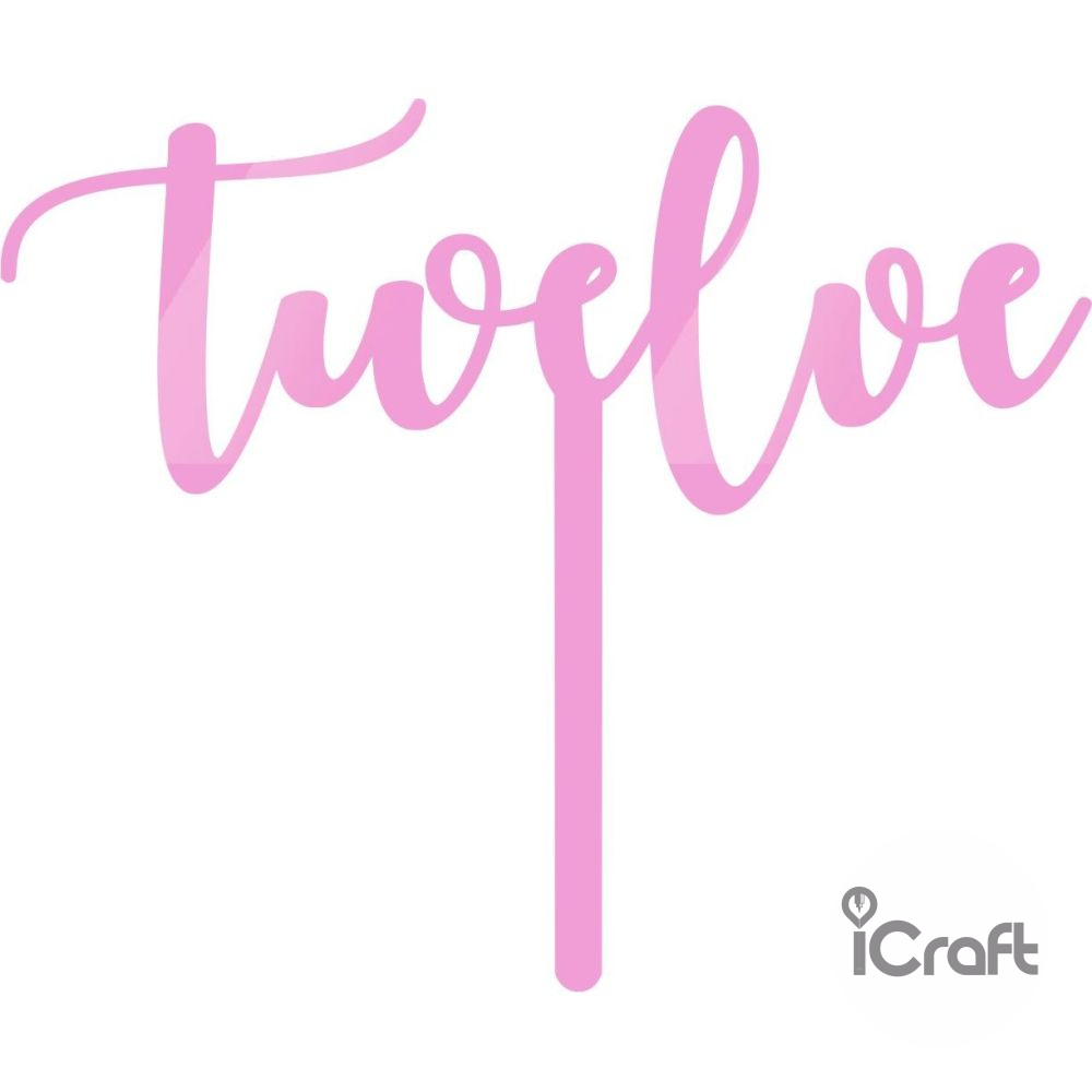 Cake Topper Twelve - 7
