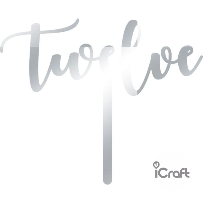 Cake Topper Twelve - 9