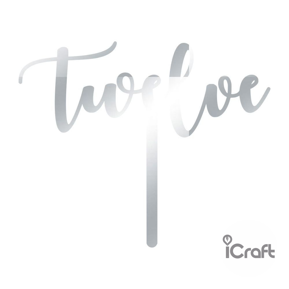 Cake Topper Twelve - 9