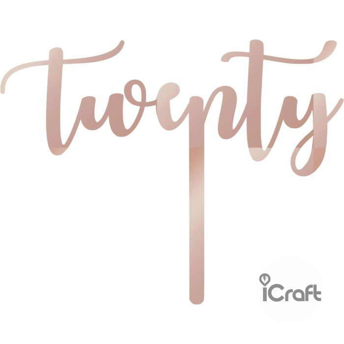 Cake Topper Twenty - 8