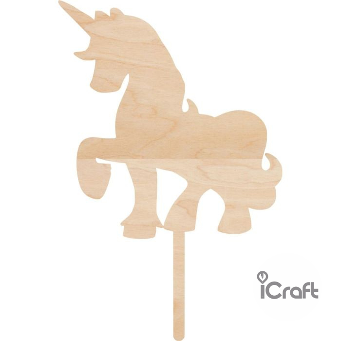 Cake Topper Unicorn 2 - 4