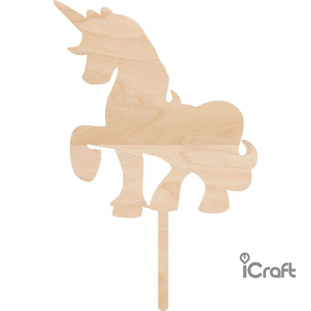Cake Topper Unicorn 2 - 4