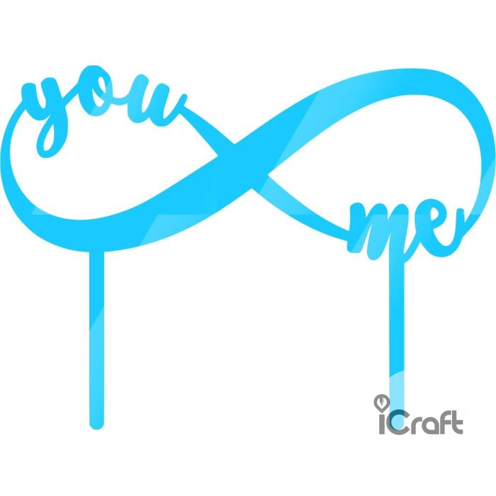 Cake Topper You and me - 4