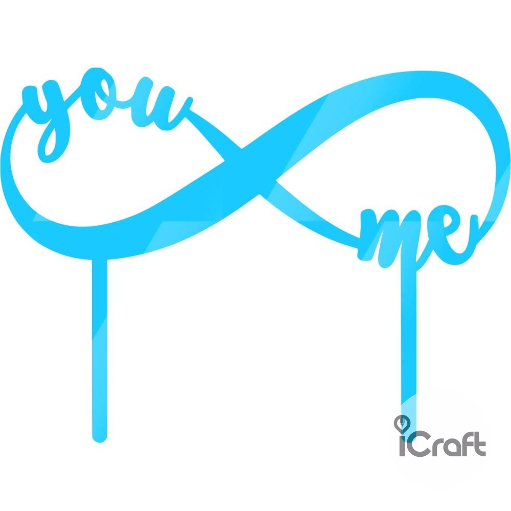Cake Topper You and me - 4