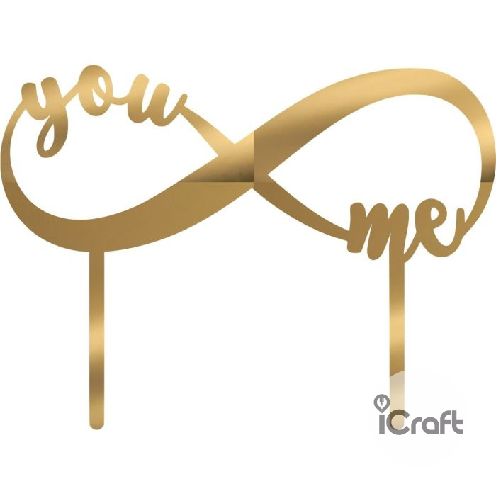 Cake Topper You and me - 6